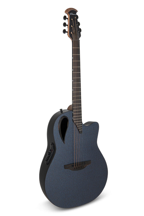 Adamas E-Akustik Gitarren Adamas MD80-NWT Mid-Depth Contour Cutaway - NWT Blue Reflection (MD80-8R-G)