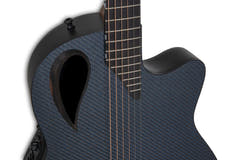 Adamas E-Akustik Gitarren Adamas MD80-NWT Mid-Depth Contour Cutaway - NWT Blue Reflection (MD80-8R-G)