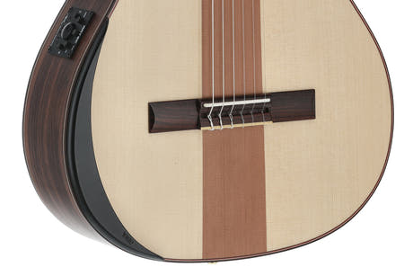 Manuel Rodriguez Elektro-akustische Café Cortado Cutaway - Indischer Palisander (matt)