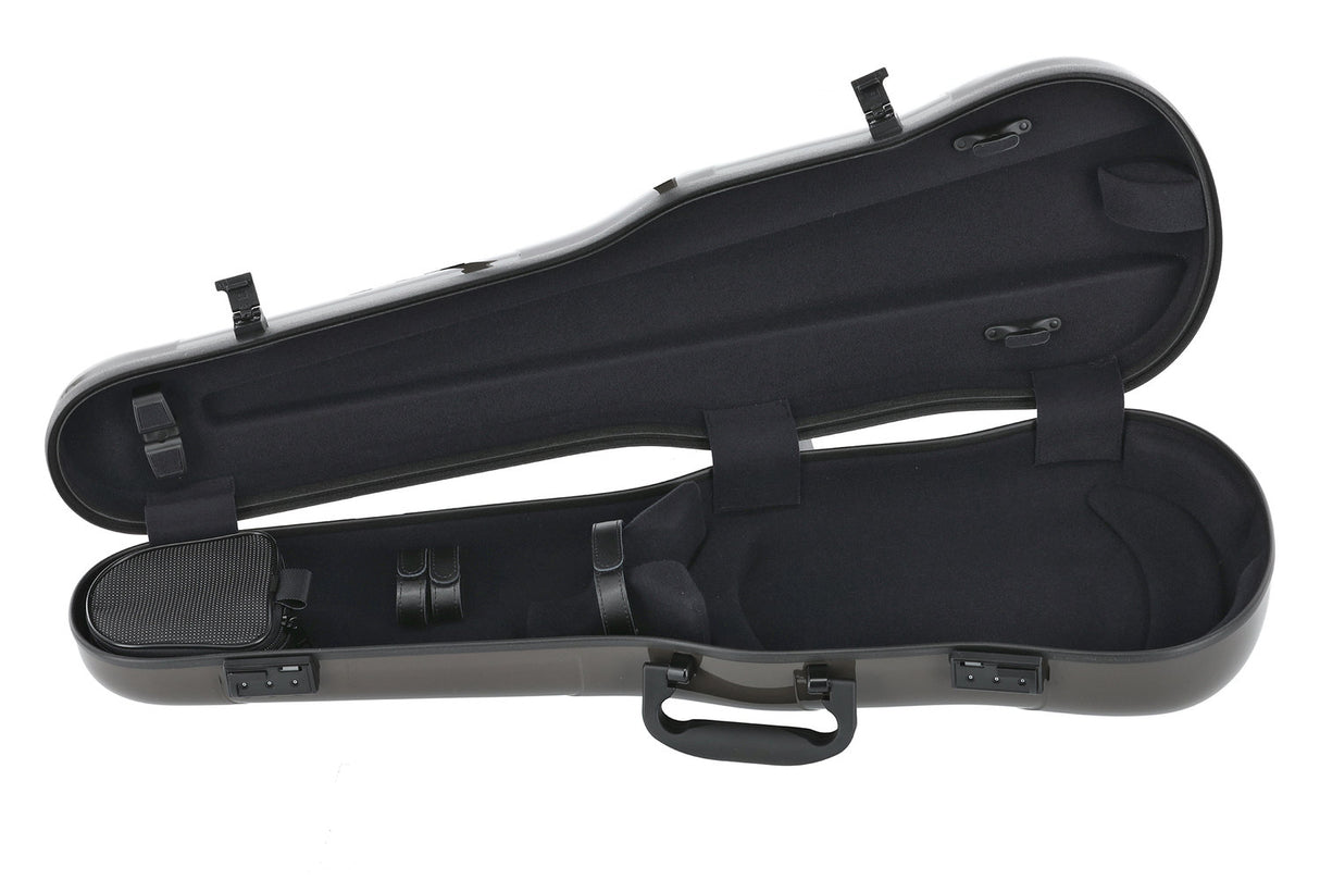 GEWA Formgeformte Geigen cases Air 1.7 - Braun hochglanz
