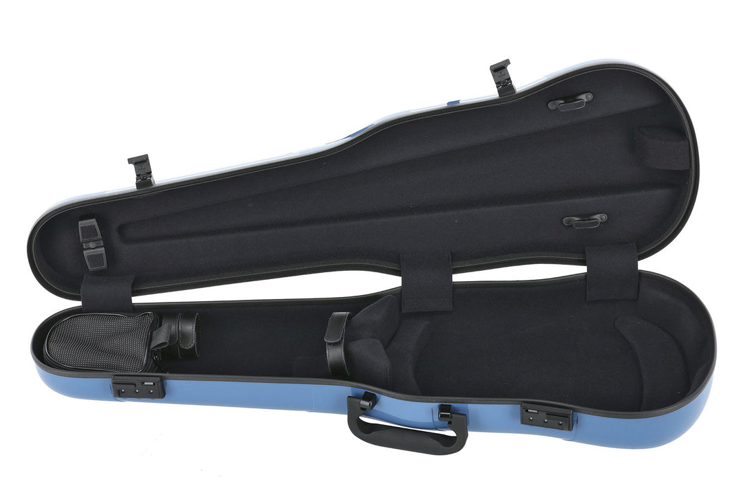 GEWA Formgeformte Geigen cases Air 1.7 - Blau hochglanz