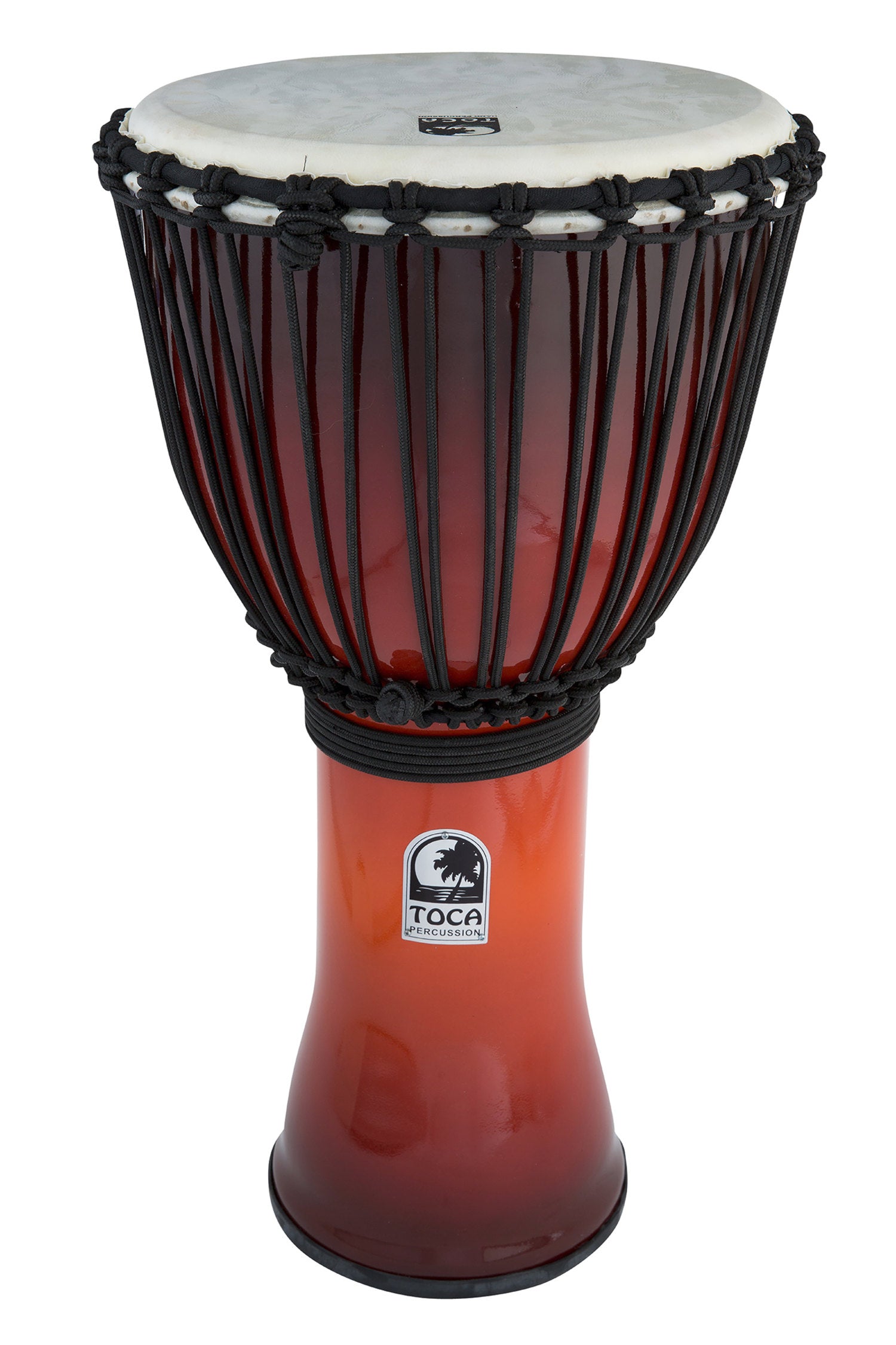 Toca Djembe Freestyle Rope Tuned - African Sunset (SFDJ-12AFS)