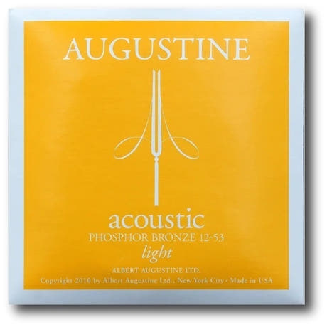 Augustine Acoustic Phosphor Bronze Westerngitarrensaiten, Light 12-53