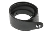 GEWA Premium Plain 70 Gitarrengurt mit Security Locks, schwarz, perforiert