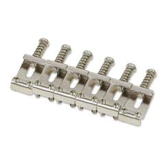 Partsland Sättel Stratocaster Modelle - 11 mm breit, Nickel