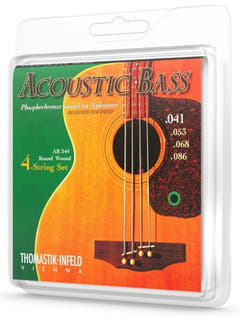 Thomastik-Infeld Saiten für Akustikbass Phosphor Bronze - Set (4-saitig)