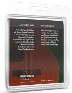 Thomastik-Infeld Saiten für Akustikbass Phosphor Bronze - Set (4-saitig)