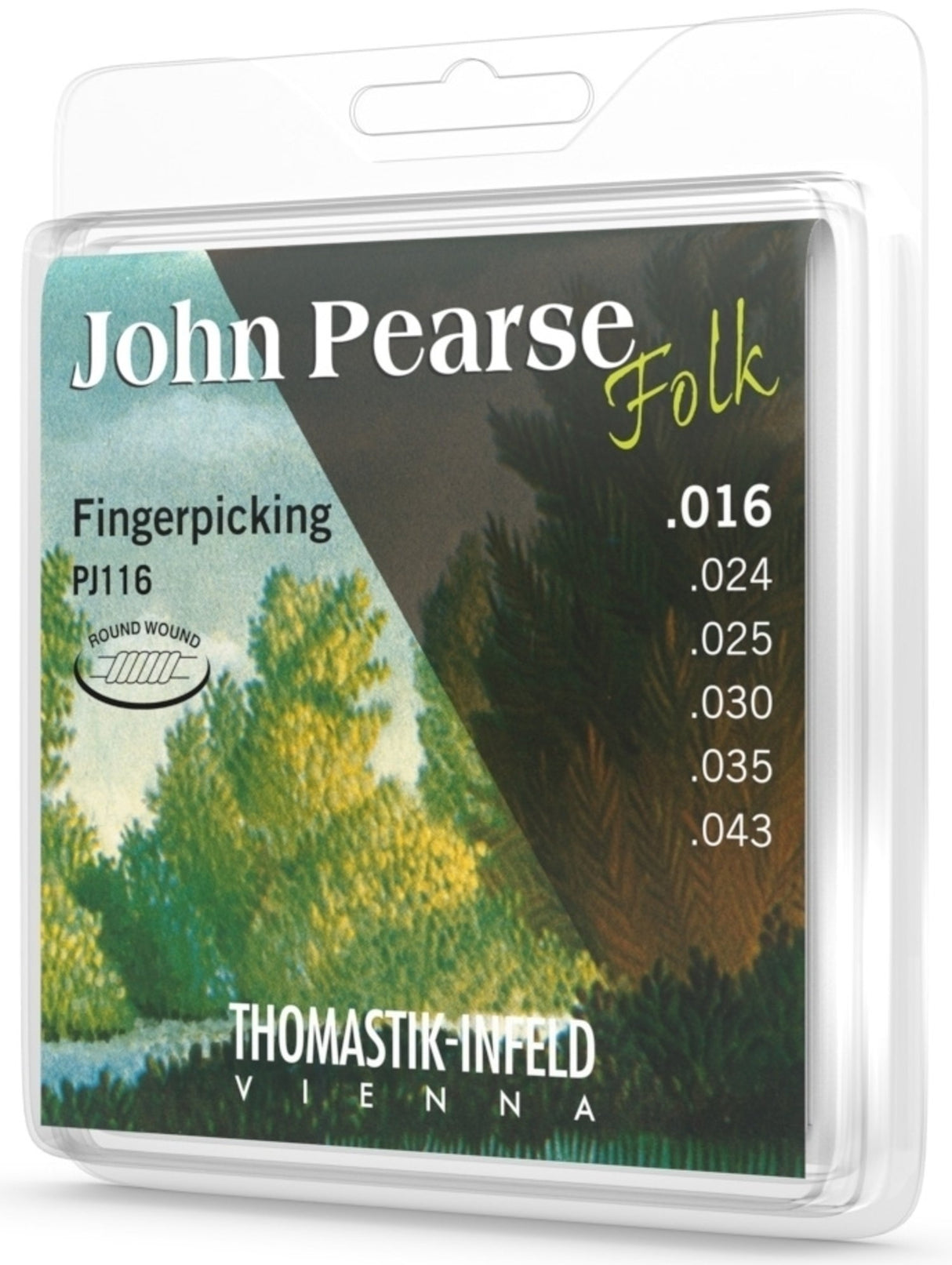 Thomastik-Infeld Saiten für klassische Gitarren John Pearse Folk series Light - Set (PJ116)