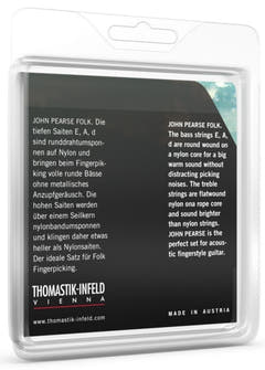 Thomastik-Infeld Saiten für klassische Gitarren John Pearse Folk series Light - Set (PJ116)