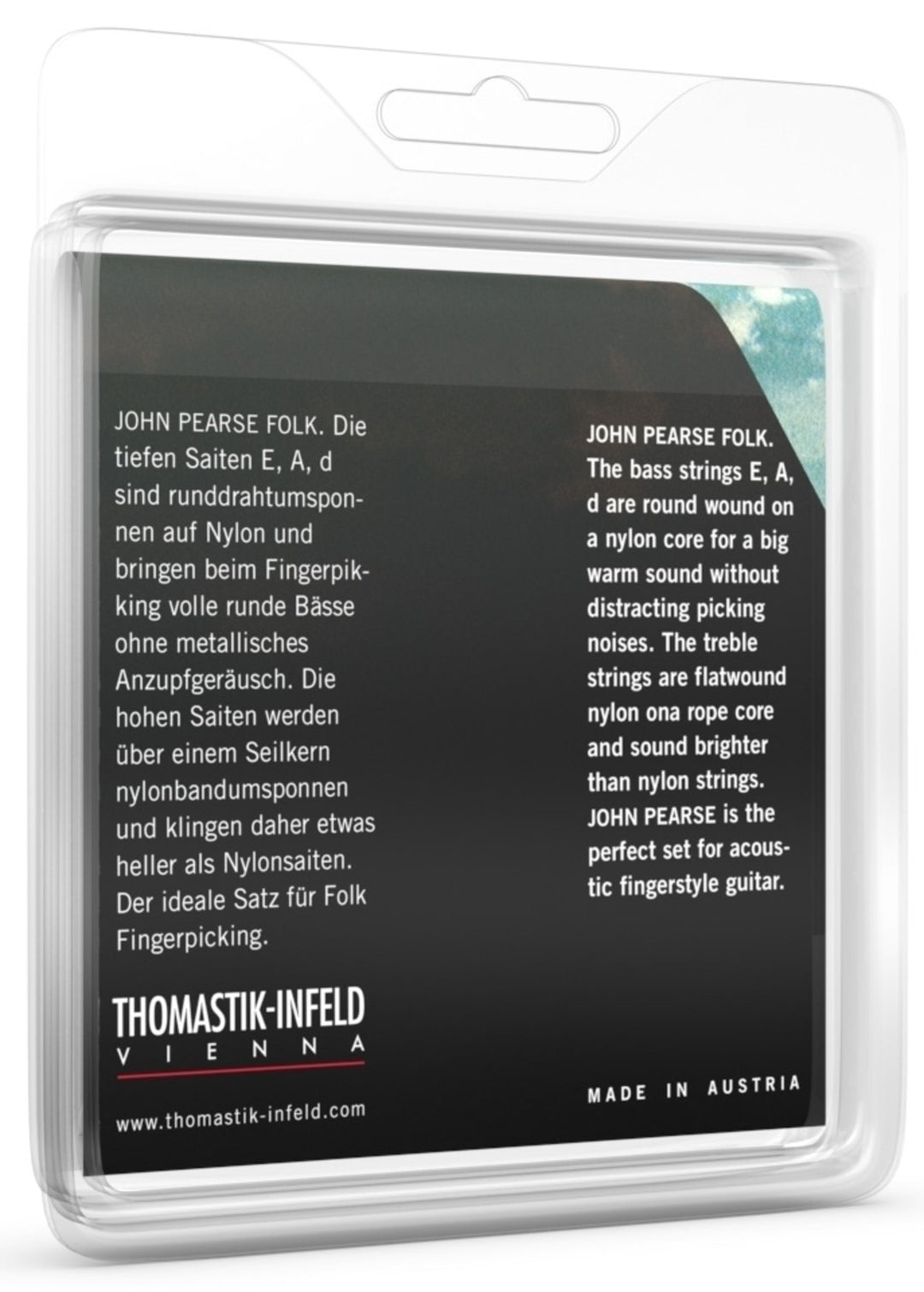 Thomastik-Infeld Saiten für klassische Gitarren John Pearse Folk series Light - Set (PJ116)