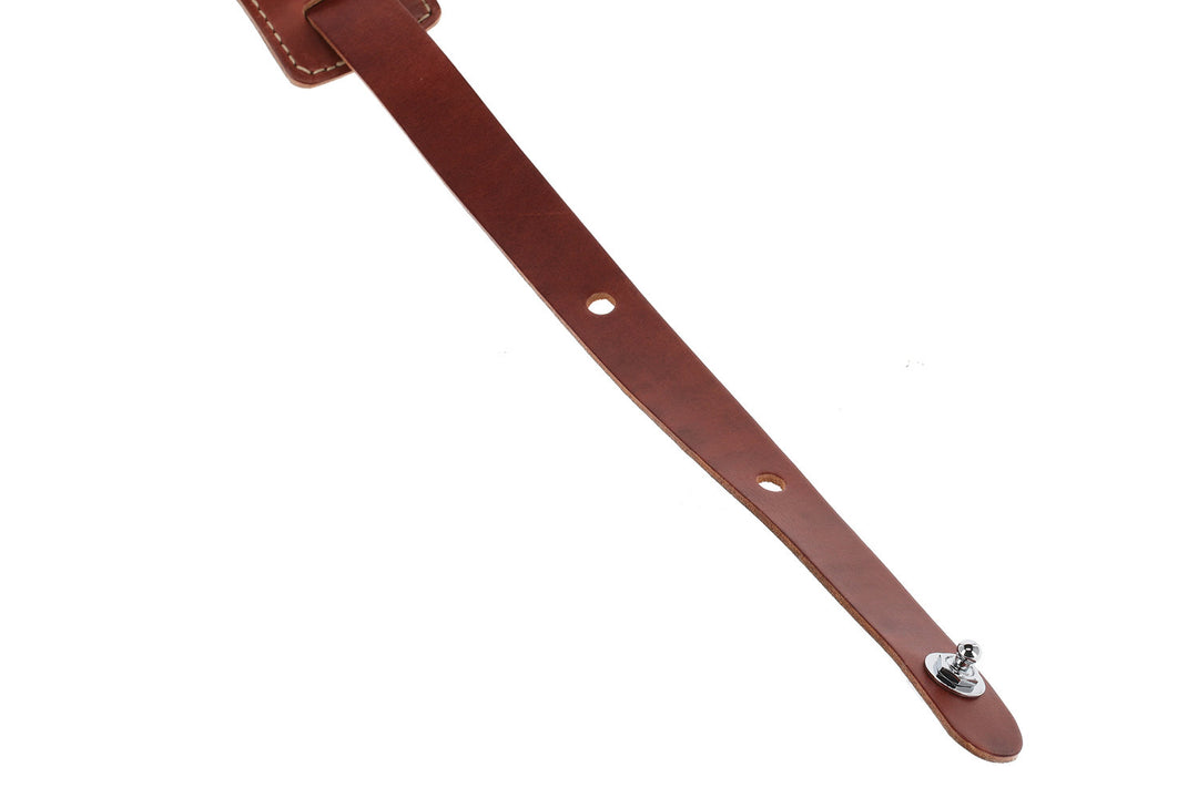 GEWA Gitarren Gurte Prestige 65 gepolsterte Security Locks - dry sand/braun