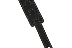 GEWA Regular 70 Gitarrengurt aus Leder, Satin Black