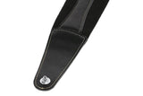GEWA Gitarren Gurte Prestige 85 gepolstert Security Locks - black/black