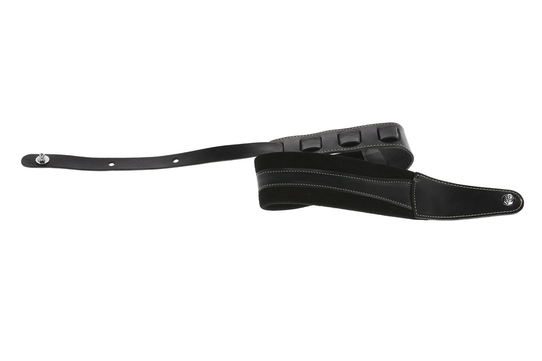 GEWA Gitarren Gurte Prestige 85 gepolstert Security Locks - black/black