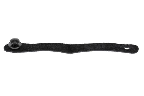 GEWA Tie Strap Schlaufe für Gitarrengurt, Leder, schwarz