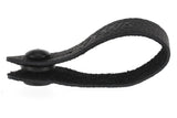 GEWA Tie Strap Schlaufe für Gitarrengurt, Leder, schwarz