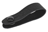 GEWA Tie Strap Schlaufe für Gitarrengurt, Leder, schwarz