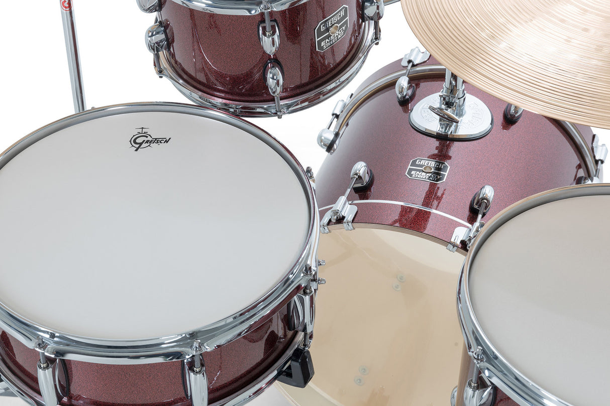 Gretsch shell set Energy Street Kit - Ruby Sparkle