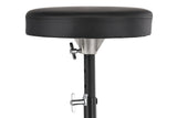 Basix DT-100 Schlagzeughocker, runde Sitzfläche, 45 bis 59 cm