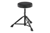 Basix DT-100 Schlagzeughocker, runde Sitzfläche, 45 bis 59 cm