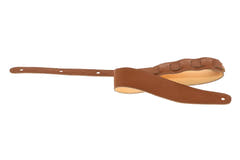 GEWA Regular 70 Gitarrengurt aus Leder, Wet Sand