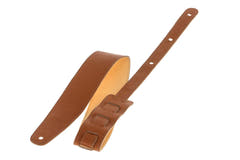 GEWA Regular 70 Gitarrengurt aus Leder, Wet Sand