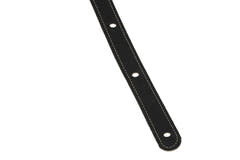 GEWA Regular 70 Gitarrengurt aus Leder, Satin Black