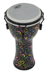GEWA Djembe Liberty Serie Mechanisch gestimmt - 8" Crazy Neon