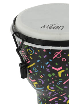 GEWA Djembe Liberty Serie Mechanisch gestimmt - 8" Crazy Neon