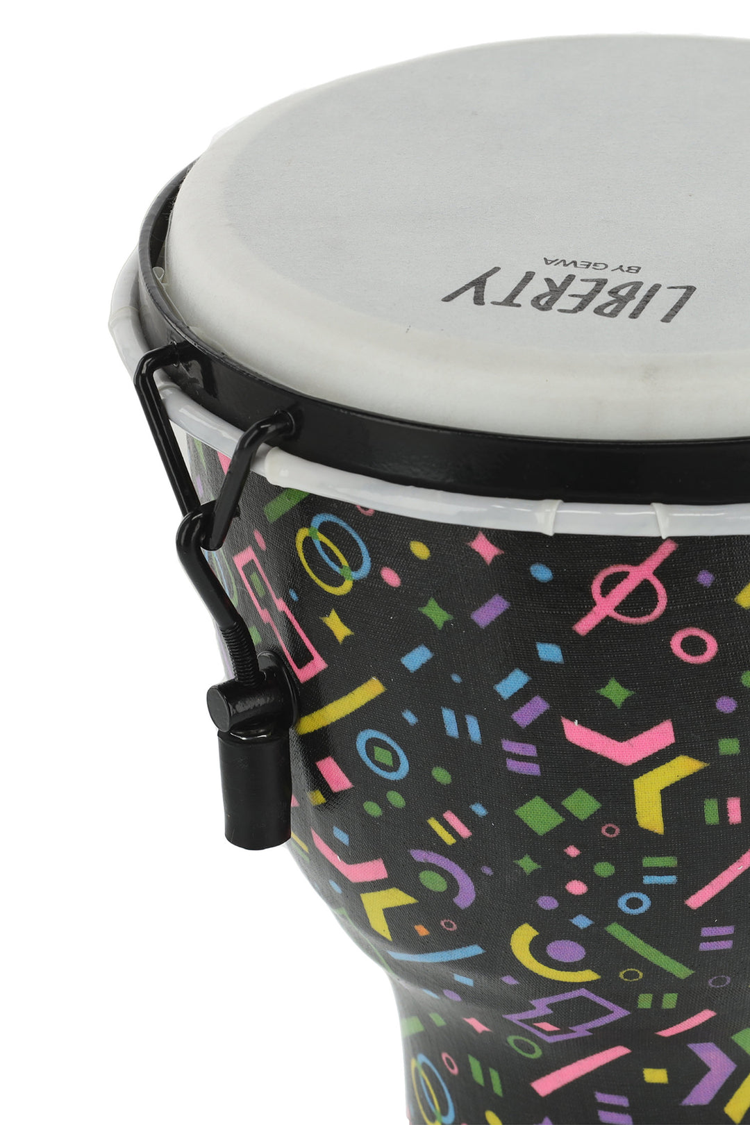 GEWA Djembe Liberty Serie Mechanisch gestimmt - 8" Crazy Neon
