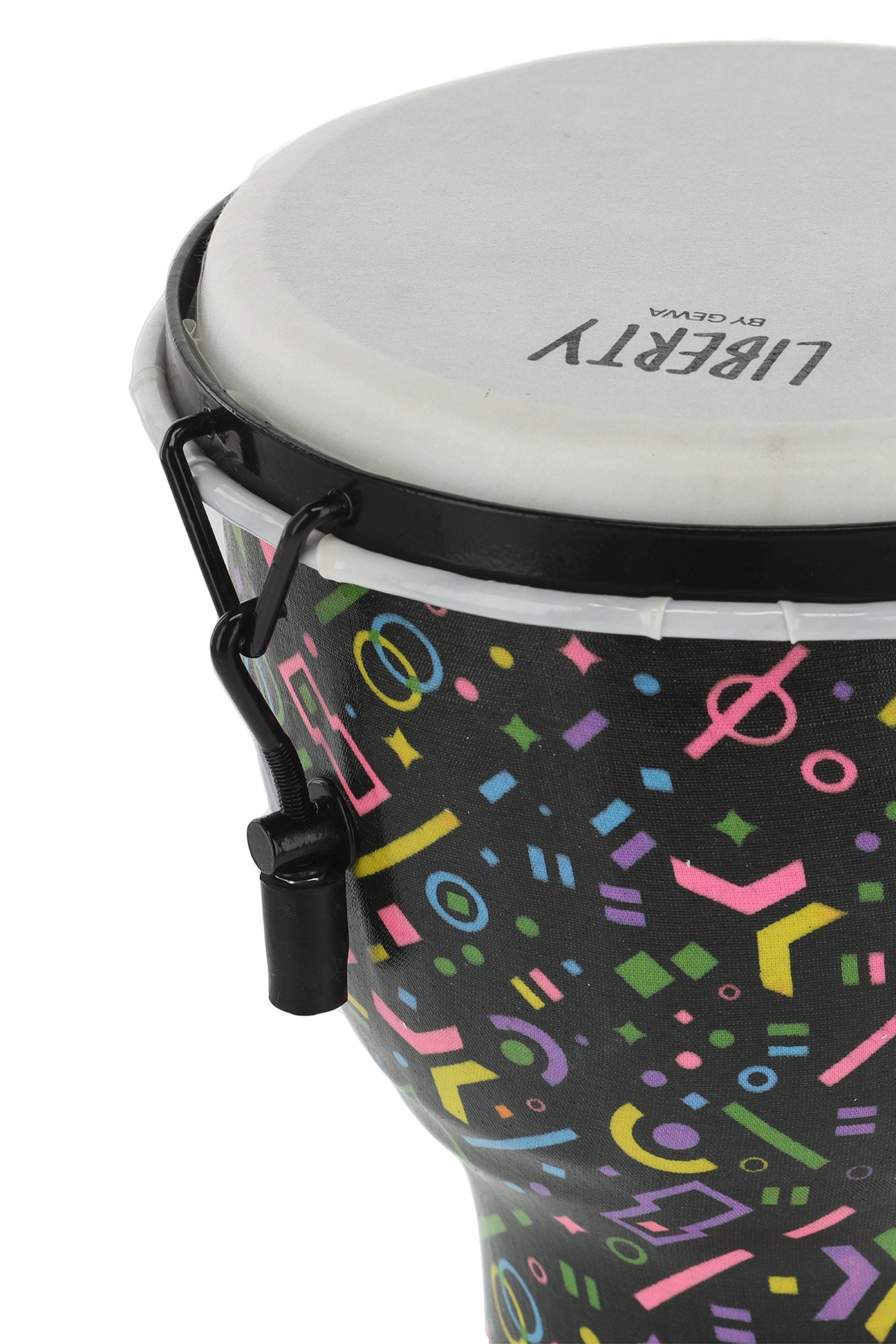 GEWA Djembe Liberty Serie Mechanisch gestimmt - 8" Crazy Neon