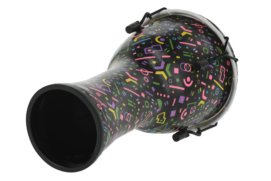 GEWA Djembe Liberty Serie Mechanisch gestimmt - 8" Crazy Neon