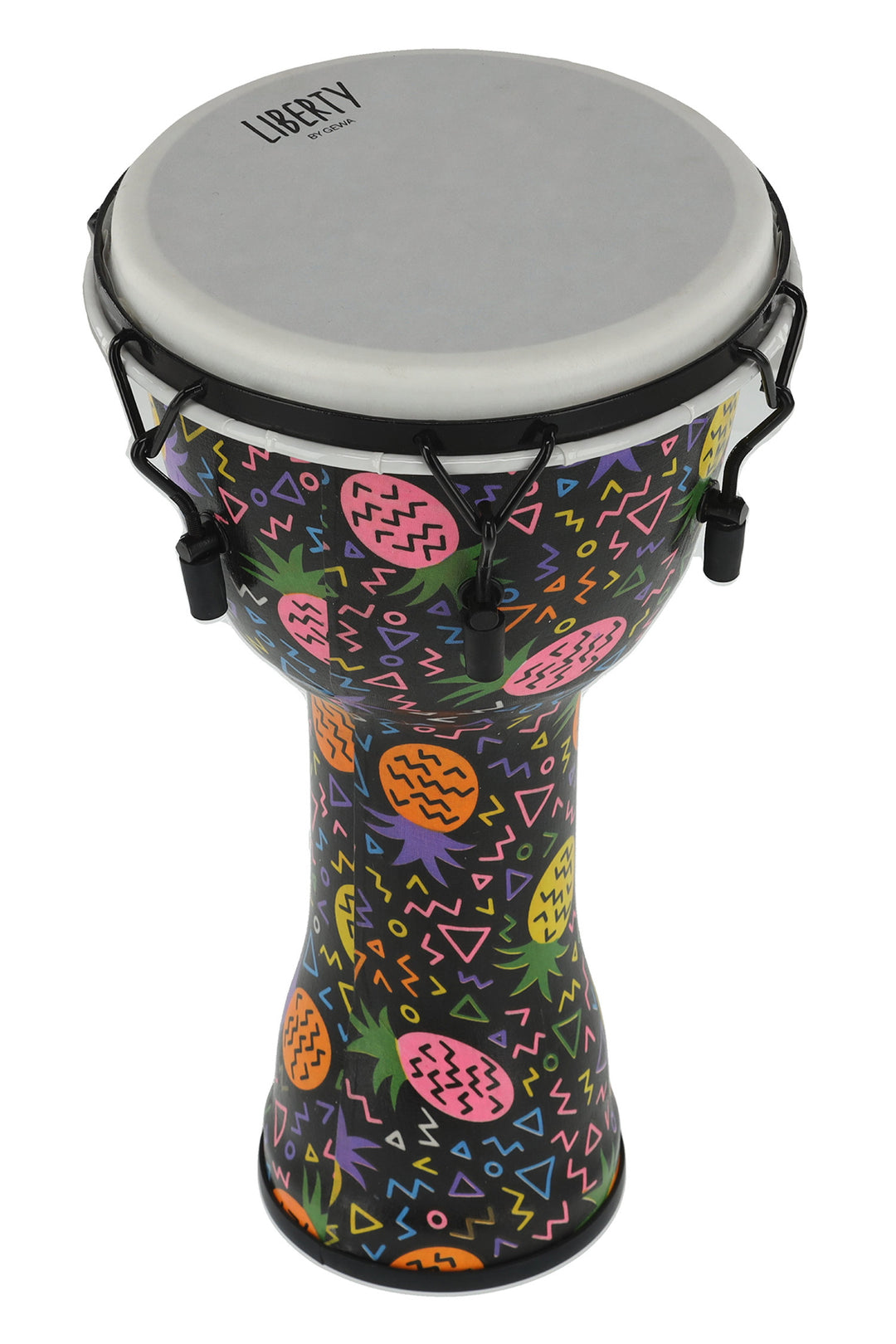 GEWA Djembe Liberty series Mechanisch gestimmt - 10" Pineapple