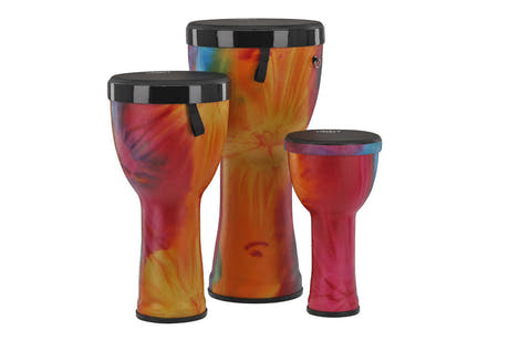 GEWA Liberty Series Nestable Djembe-Set 8", 10" und 12", Batik