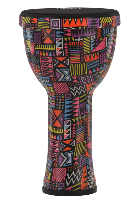 GEWA series Stapelbares djembe 8", Motiv Abstrakt