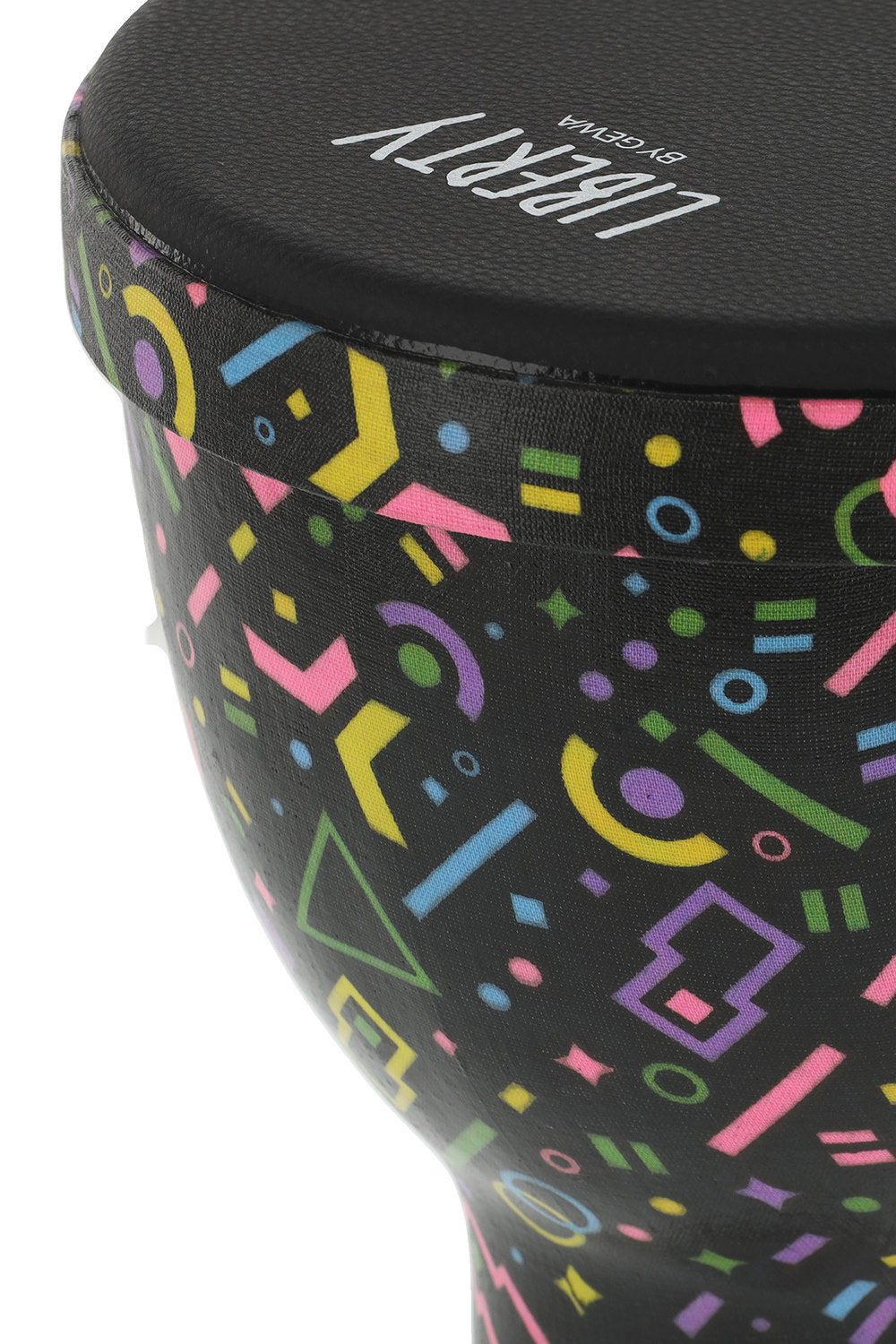 GEWA Liberty Serie Nestable djembe 8", Motiv Crazy Neon