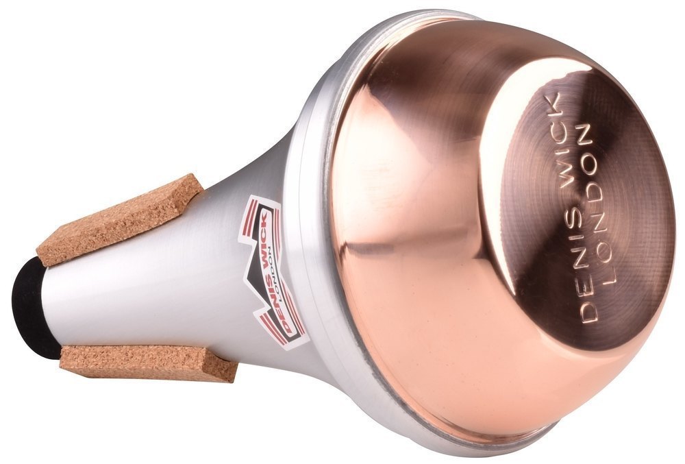 Denis Wick 5504C Straight-Dämpfer für Trompete, Boden aus Kupfer