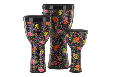GEWA Liberty Series Nestable Djembe-Set 8", 10" und 12", Pineapple