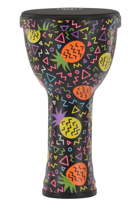 GEWA Liberty Series stapelbare djembe 8", Motiv Pineapple