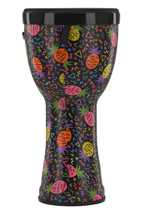 GEWA Liberty Series Ineinander stapelbare djembe 12", Motiv Pineapple