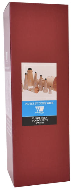 Denis Wick 5556 gerader Holzdämpfer für Flügelhorn und Altposaune