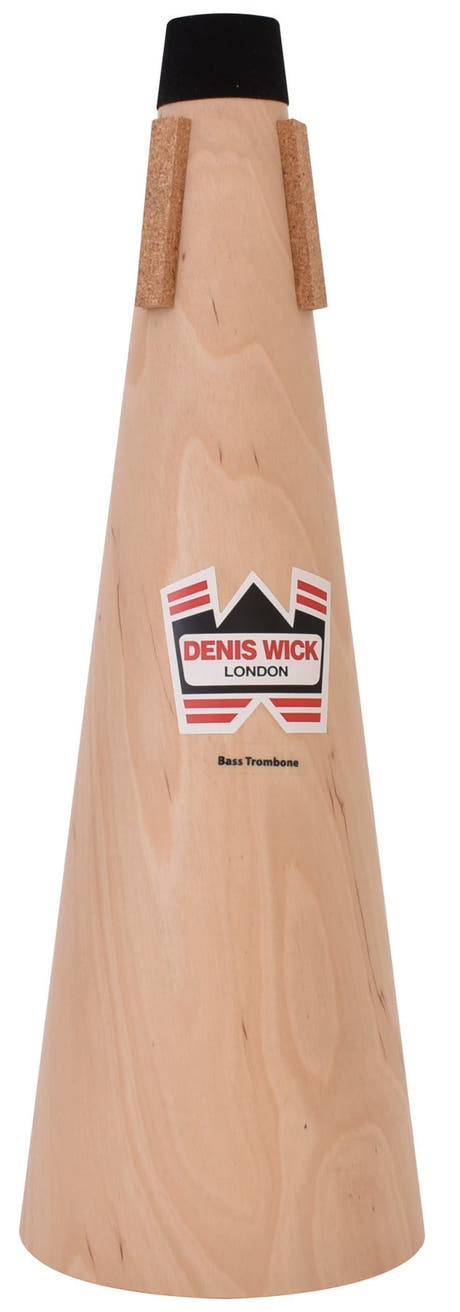 Denis Wick 5553 Straight-Dämpfer aus Holz für Bassposaune