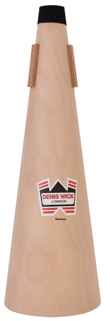 Denis Wick 5560 Straight-Dämpfer aus Holz für Baritonhorn