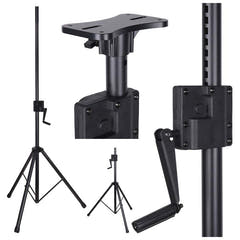Wind-Up Lautsprecherstativ 130-210cm (70 kg)
