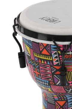 GEWA Djembe Liberty Serie Mechanisch gestimmt - 8" Abstract