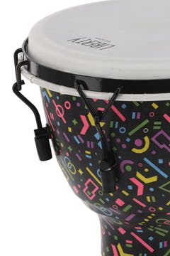 GEWA Djembe Liberty series Mechanisch gestimmt - 10" Crazy Neon