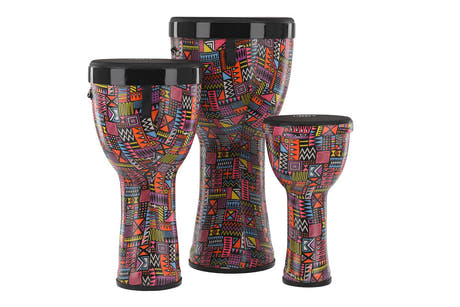 GEWA Liberty Series Nestable Djembe set 8", 10" und 12", Abstract