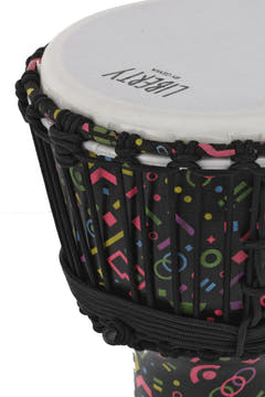 GEWA Djembe Liberty Series Rope Tuned - 8" Crazy Neon