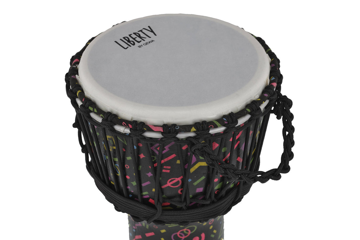 GEWA Djembe Liberty Series Rope Tuned - 8" Crazy Neon