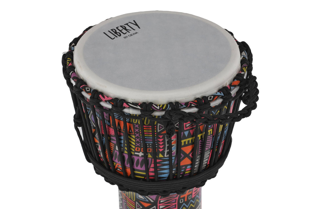 GEWA Djembe Liberty Series Rope Tuned - 8" Abstract